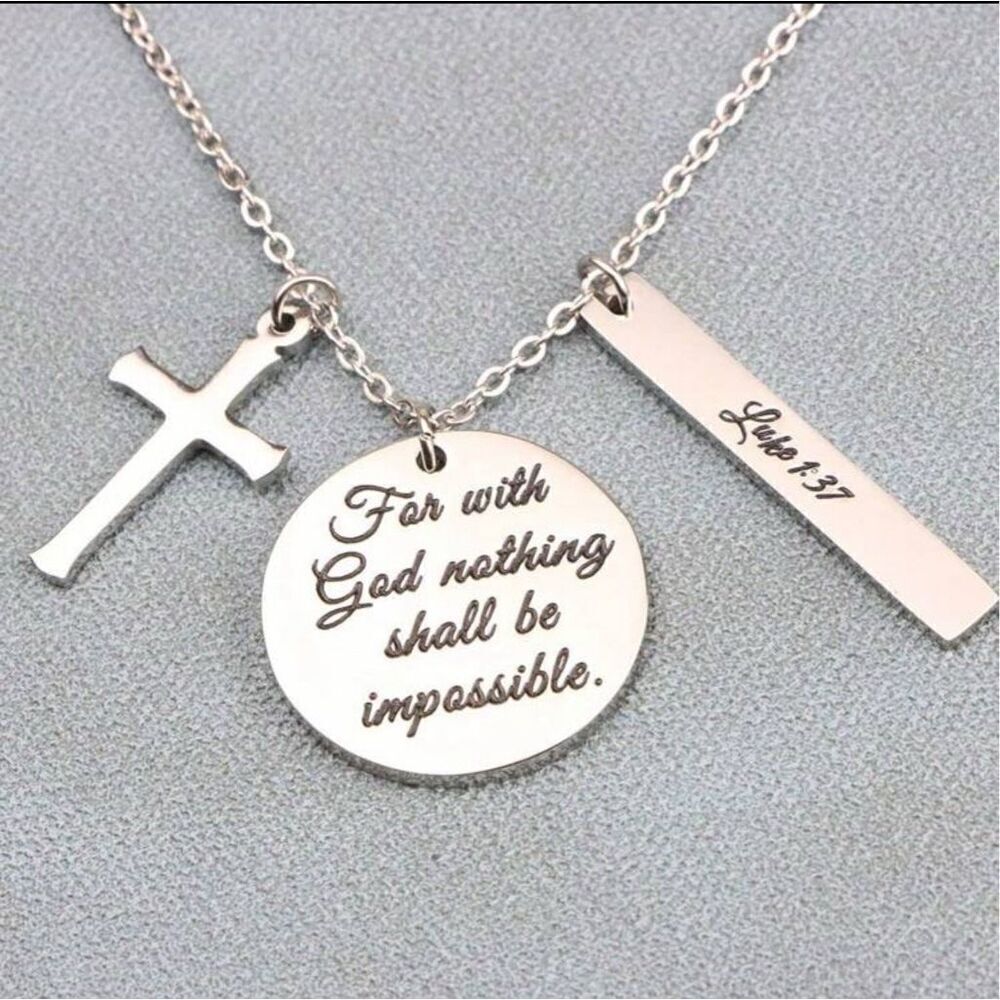 Religious Charm Necklace
